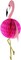 2Pcs Flamingo Honeycomb Hanging Party Decorations 21" Deal for Girls Luau Birthday Hawaiian Present Popular Party Supplies Banner Gift Pink
